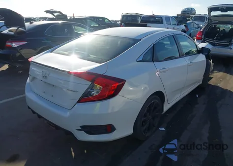 2021 Honda Civic Sport из США, поврежденный, VIN 19XFC2F8XME201721